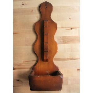 Hand Crafted Wood Mail Holder